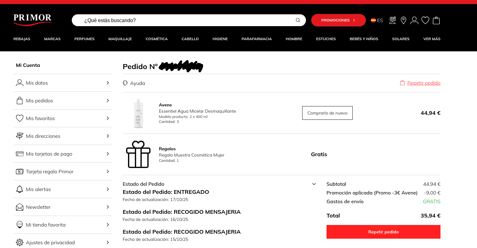 Mi experiencia aplicando los códigos descuento Primor y ofertas