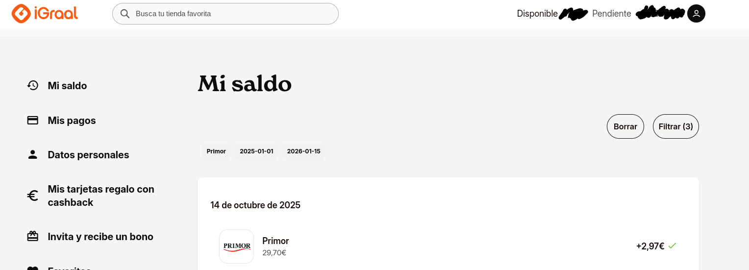 Mi experiencia obteniendo cashback en Primor