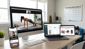 ¿Cómo ganar dinero en el fitness?