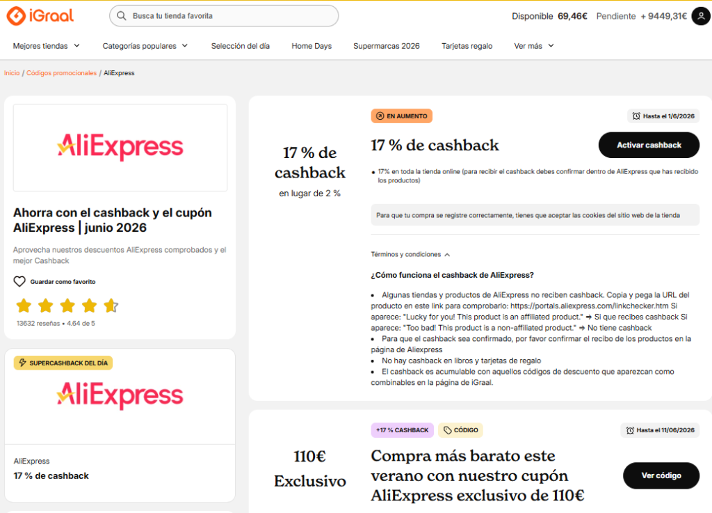 ¿Qué día es más barato comprar en AliExpress en 2026?