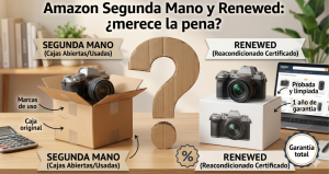 Amazon Segunda Mano y Renewed: ¿merece la pena?