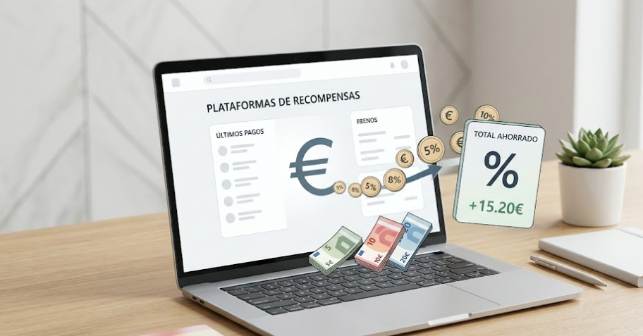 Las mejores páginas de cashback en España 2026 (Mi ranking tras probarlas)