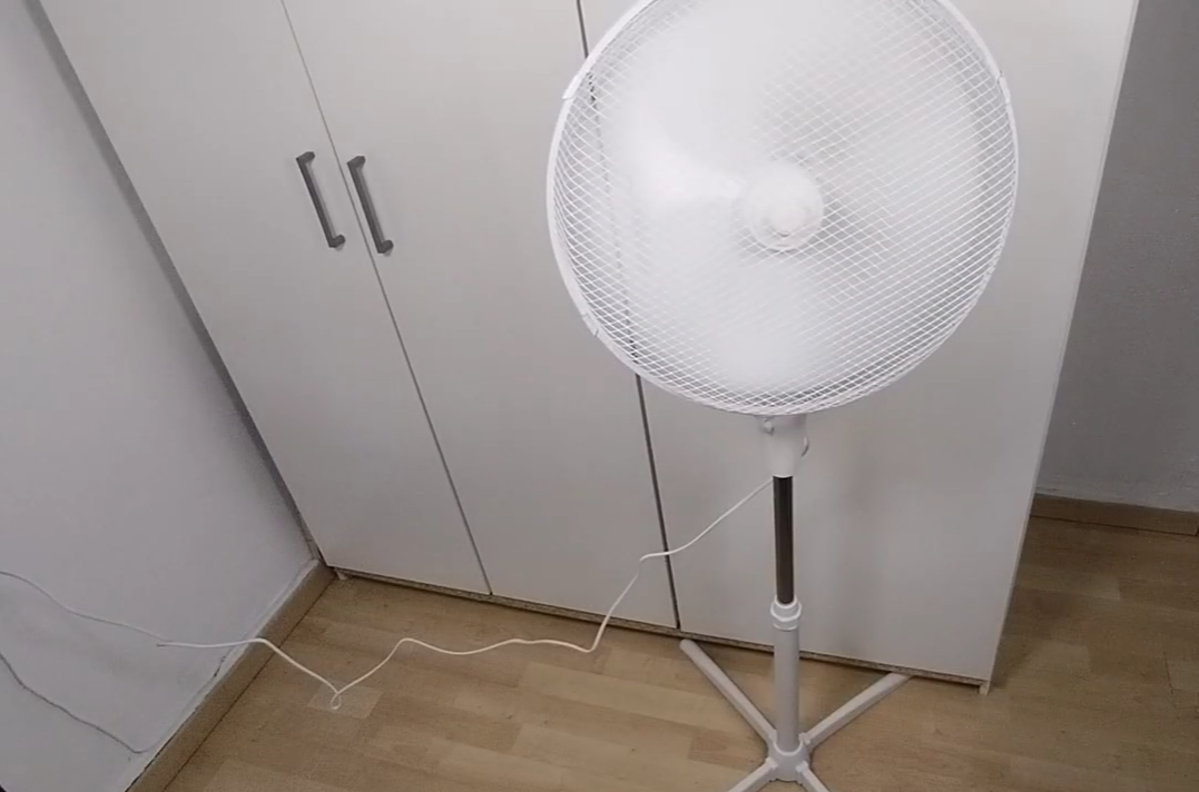 ventilador Lidl de pie Tronic