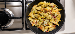 Receta de alcachofas congeladas con jamón: fácil, saludable y barata