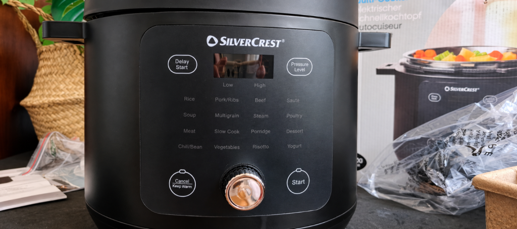 Todos los programas de la olla exprés eléctrica SilverCrest de Lidl