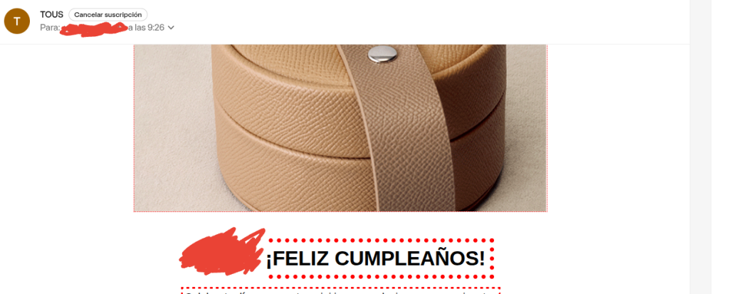 El regalo de Tous que recibí por mi cumple 