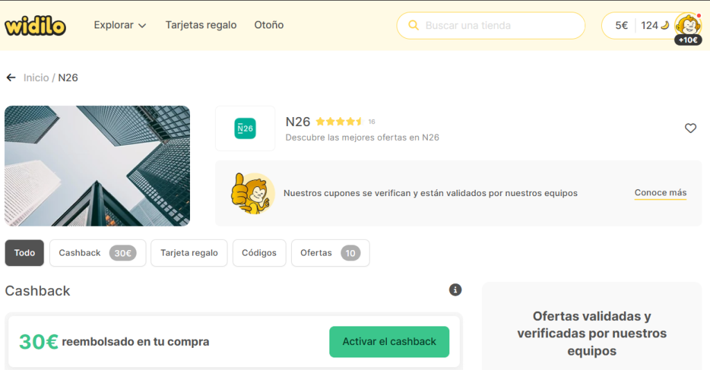 Código Promocional N26 - Ofertas Octubre 2026