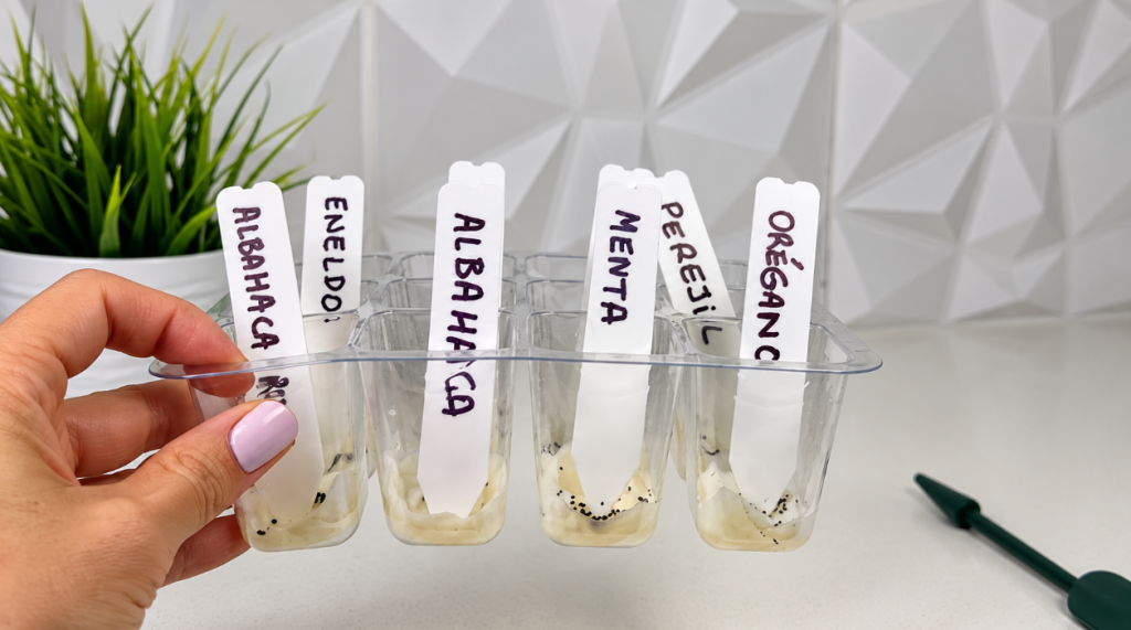 Cómo germinar semillas aromáticas en casa