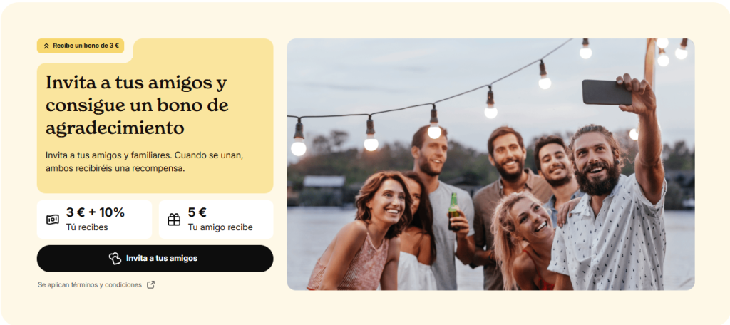 Programa amigo para ganar dinero con cashback de iGraal