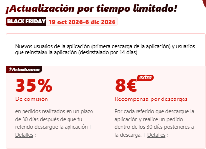 Recompensas por nuevo usuario que compra en Temu